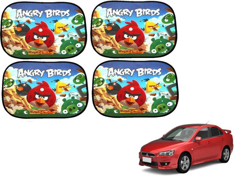 AUTYLE Side Window, Rear Window Sun Shade For Mitsubishi Lancer  (Multicolor)