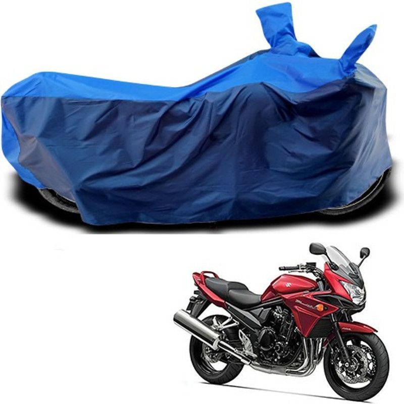 THE REAL ARV Waterproof Two Wheeler Cover for Suzuki  (Bandit, Blue)