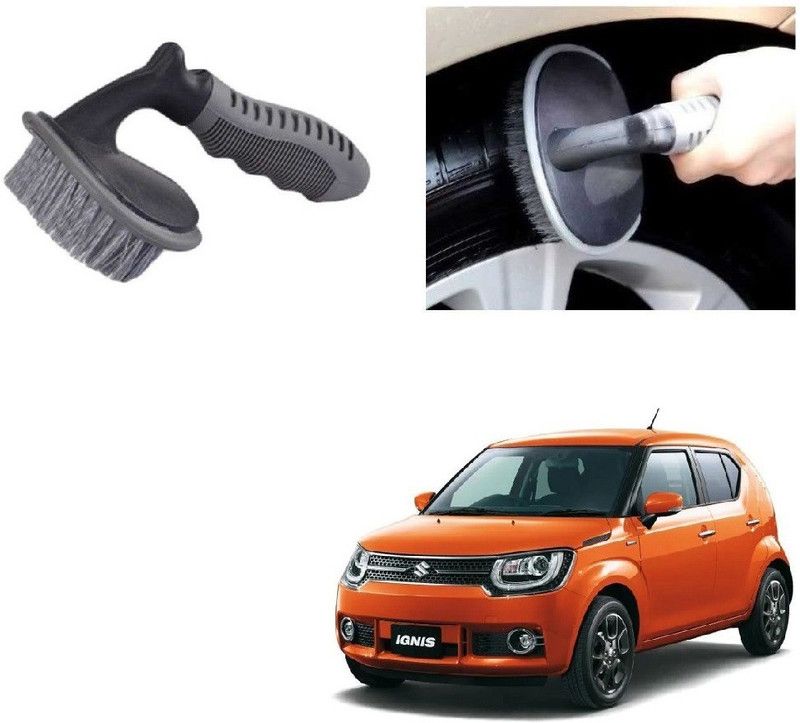 SPREADX Alloy Wheel Tire Car Rim Tyre Cleaning Brush suitable for Maruti Nexa Ignis T-1 300 g Wheel Tire Cleaner  (Pack of 1)