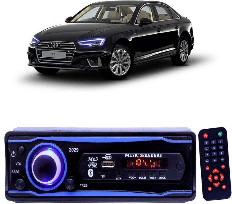 Genipap Blue 2029 USB/AUX/SD/BLUETOOTH/FM/MP3 BOOM MASTER STANDARD- G 4 Car Stereo  (Single Din)