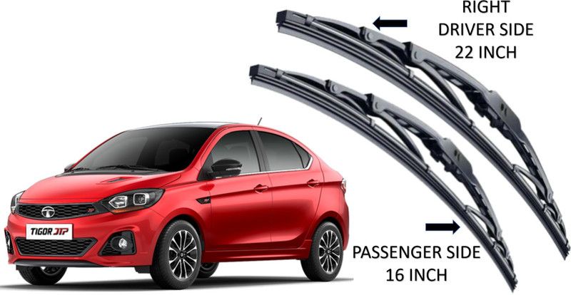 MRIDUM Windshield Wiper For Tata Tigor Buzz Petrol  (50 cm, Pack of: 2)