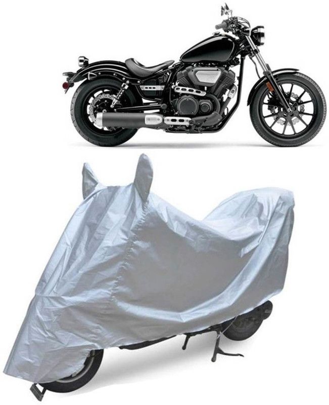 Gargi Traders Waterproof Two Wheeler Cover for FAB Regal Raptor  (Bobber 350, Silver)