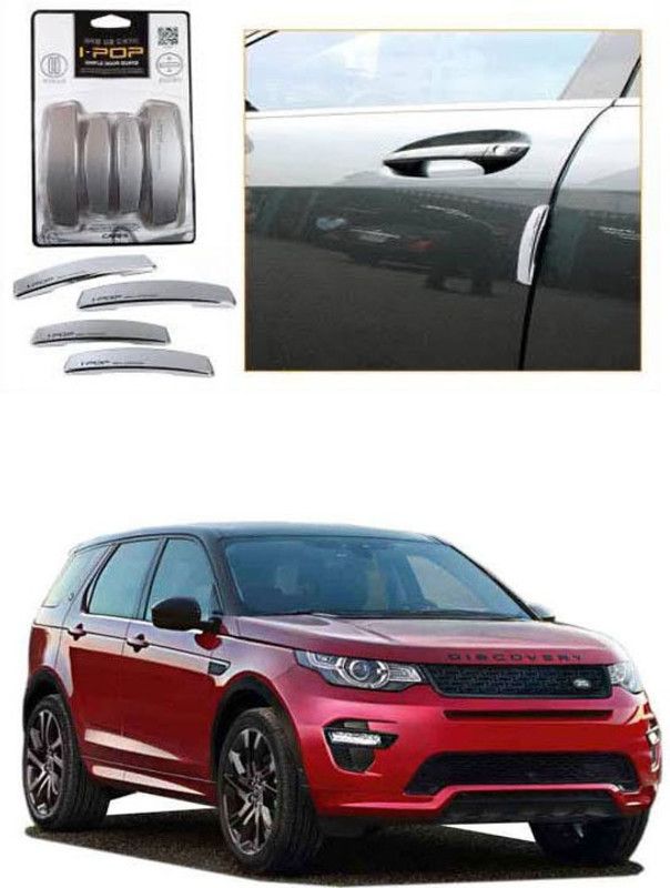 Etradezone Plastic Car Door Guard  (Silver, Pack of 4, Land Rover, Universal For Car)