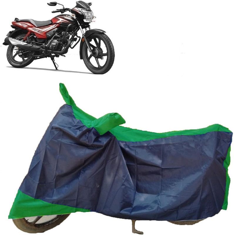 DIGGU Two Wheeler Cover for TVS  (Star City Plus, Multicolor)