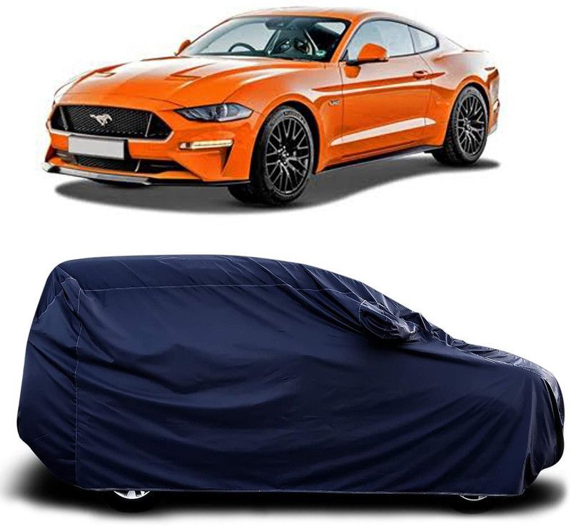THE REAL ARV Car Cover For Ford Mustang Facelift (With Mirror Pockets)  (Multicolor)