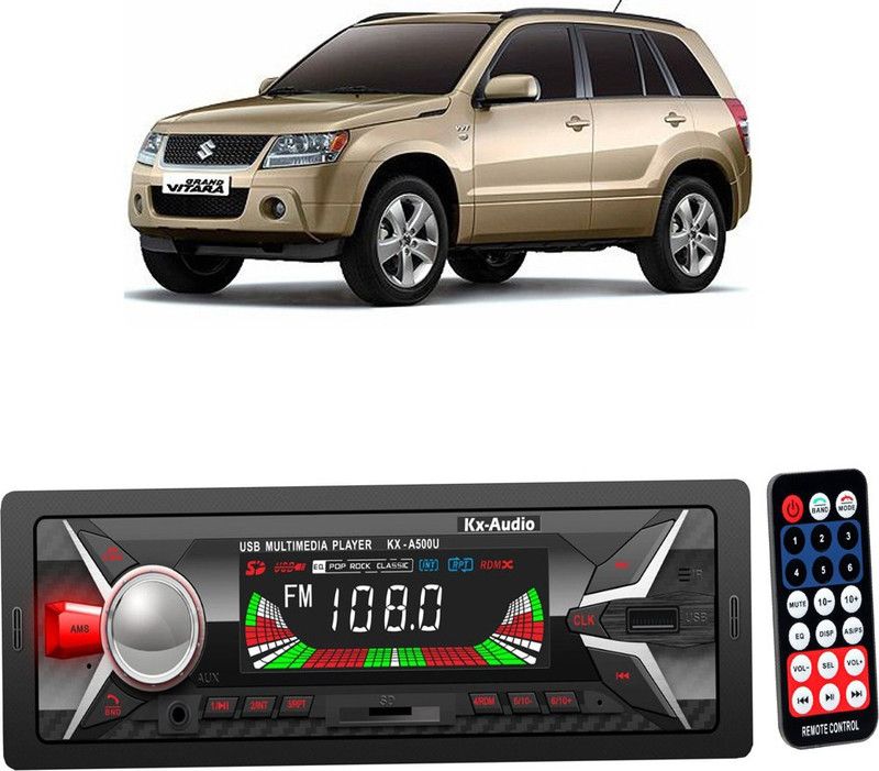 JBRIDERZ KX-A500U BLUETOOTH/USB/SD/AUX/FM/MP3 with Phone Caller Id Receiver JB-1683 Car Stereo  (Single Din)