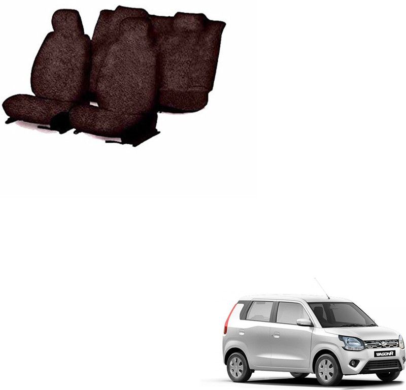 SEMAPHORE Cotton Car Seat Cover For Maruti WagonR  (Back Detachable Headrest, Mono Back Seat, Without Back Seat Arm Rest, 5 Seater, 2 Back Seat Head Rests)