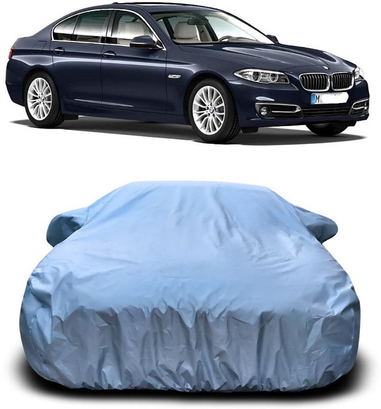 Genipap Car Cover For BMW 520d (With Mirror Pockets)  (Silver)