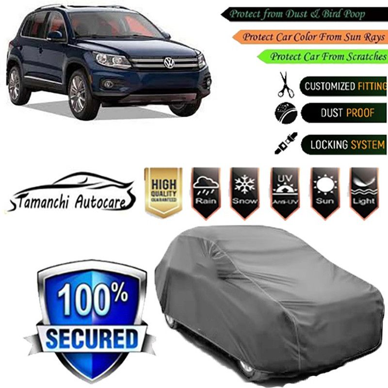 Tamanchi Autocare Car Cover For Volkswagen Universal For Car  (Grey)