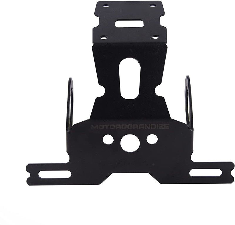 Motoaggrandize Tail Tidy | Fender Eliminator for Kawasaki Ninja 650 | Z650 Bike Number Plate  (Steel 10 cm x 3 cm)