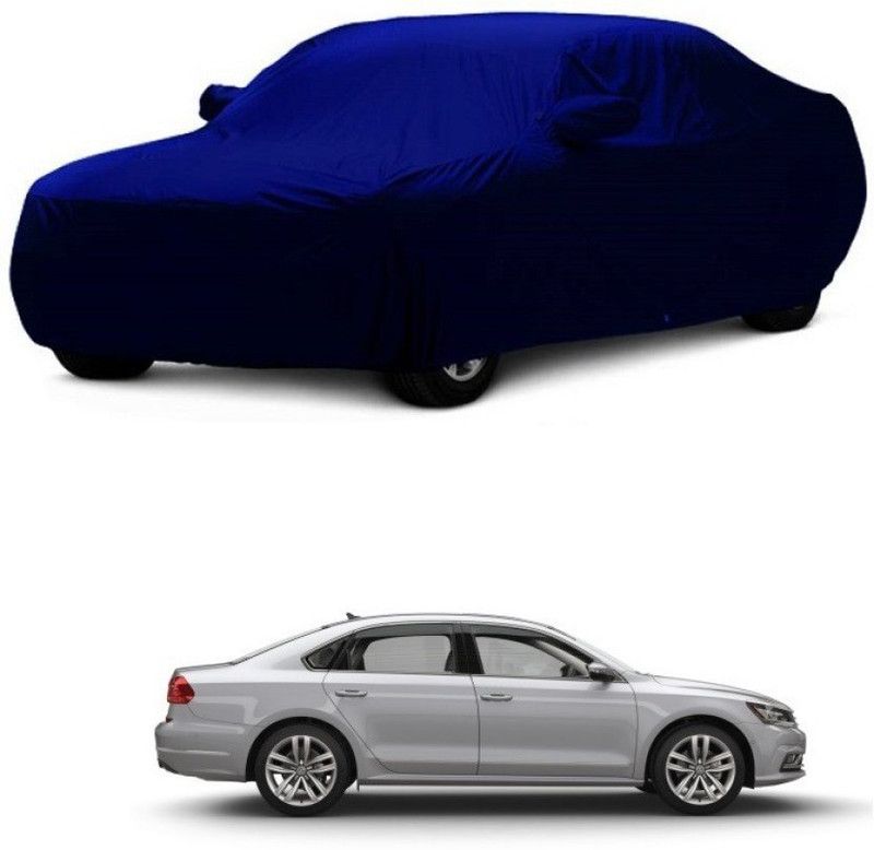 Gargi Traders Car Cover For Volkswagen Jetta (Without Mirror Pockets)  (Blue)