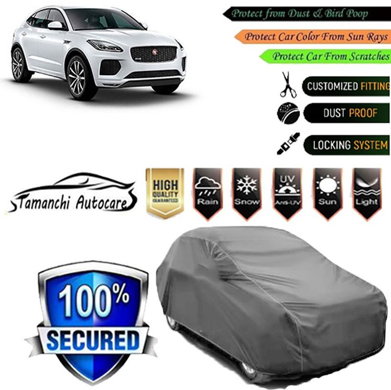 Tamanchi Autocare Car Cover For Jaguar E Pace  (Grey)