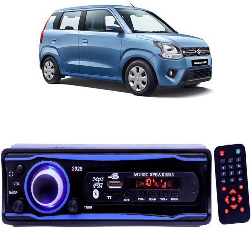 Bluedrum Blue 2029 USB/AUX/SD/BLUETOOTH/FM/MP3 BOOM MASTER STANDARD- B 335 Car Stereo  (Single Din)