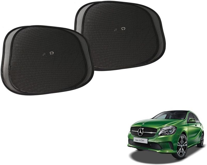 AUTYLE Side Window, Rear Window Sun Shade For Mercedes Benz A-Class  (Black)