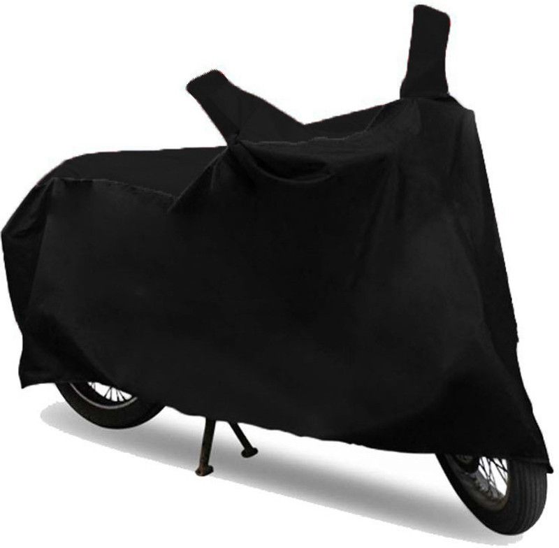 Royalrich Two Wheeler Cover for TVS  (Scooty Streak, Black)