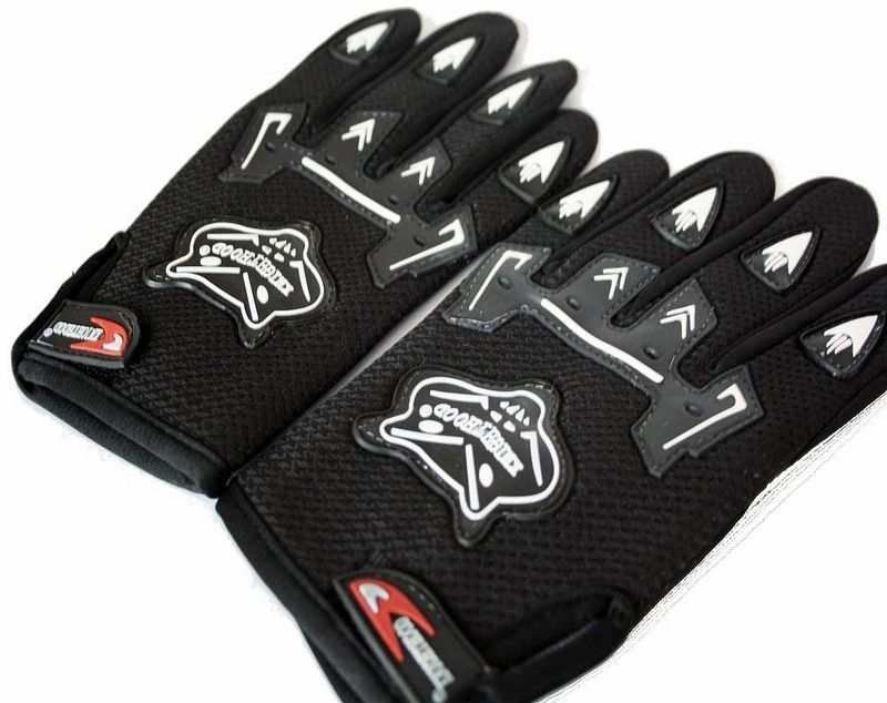 meenu arts KGNT-A-046 Riding Gloves  (Black)