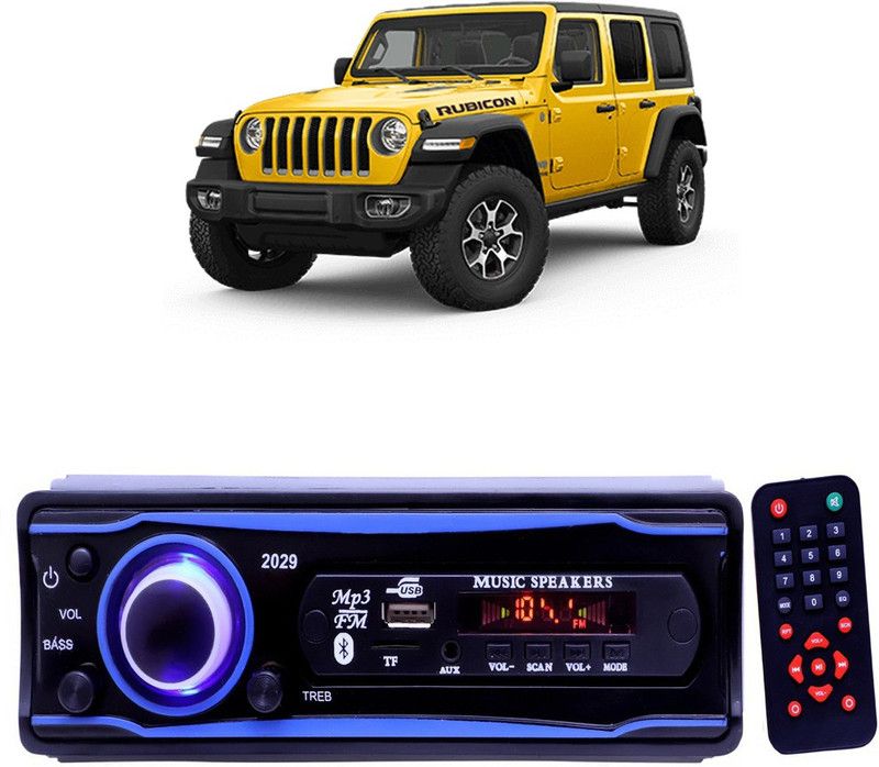 Genipap Blue 2029 USB/AUX/SD/BLUETOOTH/FM/MP3 BOOM MASTER STANDARD- G 226 Car Stereo  (Single Din)