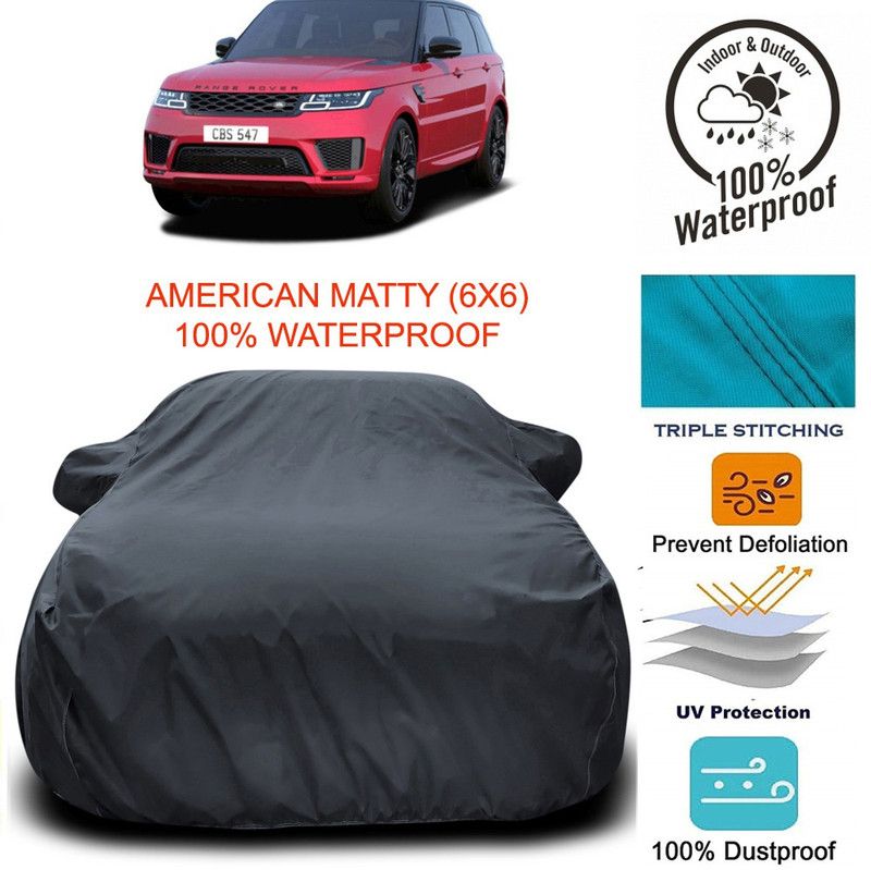 Elegance Car Cover For Land Rover Range Rover (With Mirror Pockets)  (Grey)