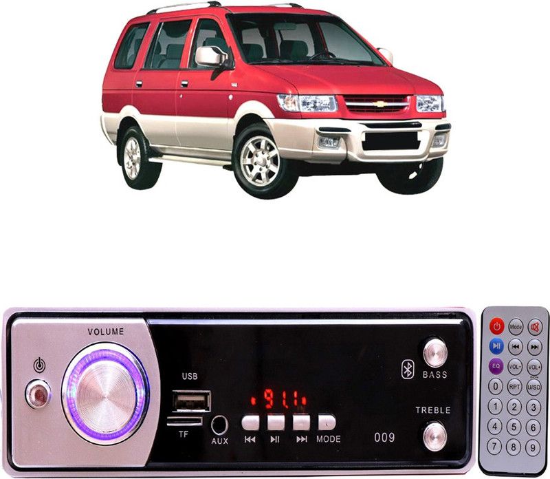EverLand Silver009 BLUETOOTH/USB/SD/AUX/FM/MP3 Car Stereo ( Single Din) E-93 Car Stereo  (Single Din)