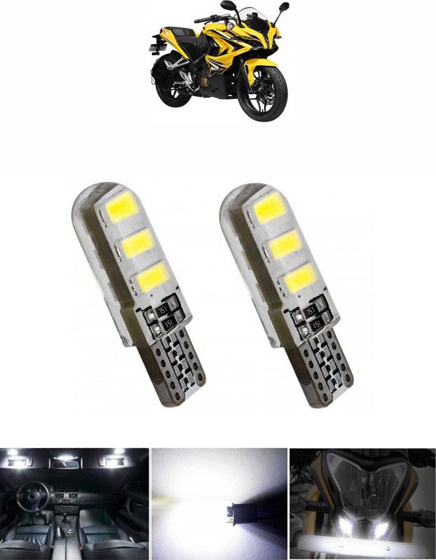 Vagary HIGH QUALITY SILICON FINISH WATERPROOF PARKING/REVERSING/BACK UP LIGHT-016 Back Up Lamp Motorbike LED for Bajaj (12 V, 8 W)  (Pulsar 400SS, Pack of 2)