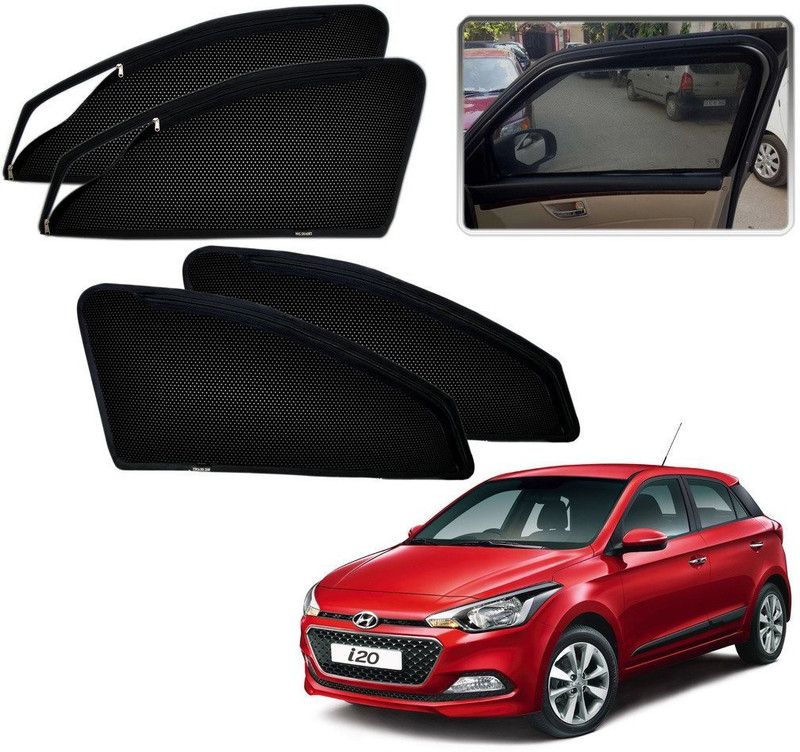 KOZDIKO Side Window Sun Shade For Hyundai Elite i20  (Black)