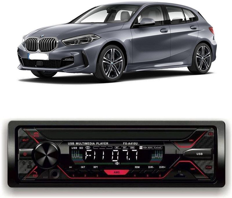 JBRIDERZ Car Stereo FX- A410U Car Stereo with Bluetooth, USB, SDCard , Aux E-38 Car Stereo  (Single Din)