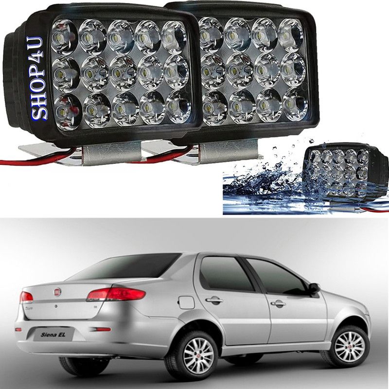 SHOP4U LED Fog Lamp Unit for Fiat Siena