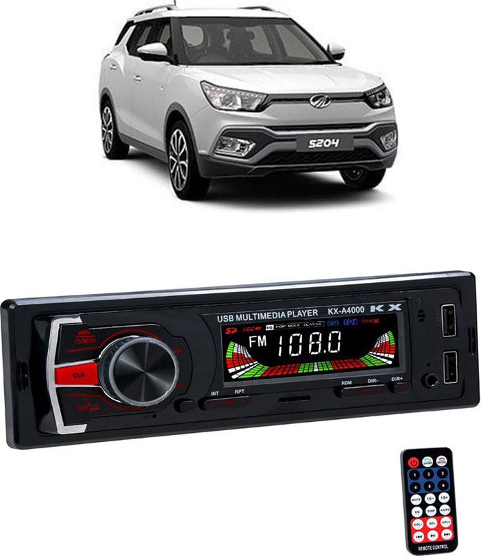 JBRIDERZ KX-A4000 with AUX/Bluetooth/USB/ MP3 E 274 Car Stereo  (Single Din)