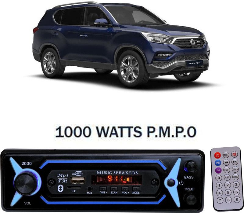 JBRIDERZ P-2030 Blue BLUETOOTH/USB/SD/AUX/FM/MP3 Car Stereo ( Single Din) B-501 Car Stereo  (Single Din)