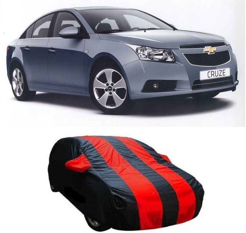 Creeper Car Cover For Chevrolet Cruze (With Mirror Pockets)  (Multicolor)