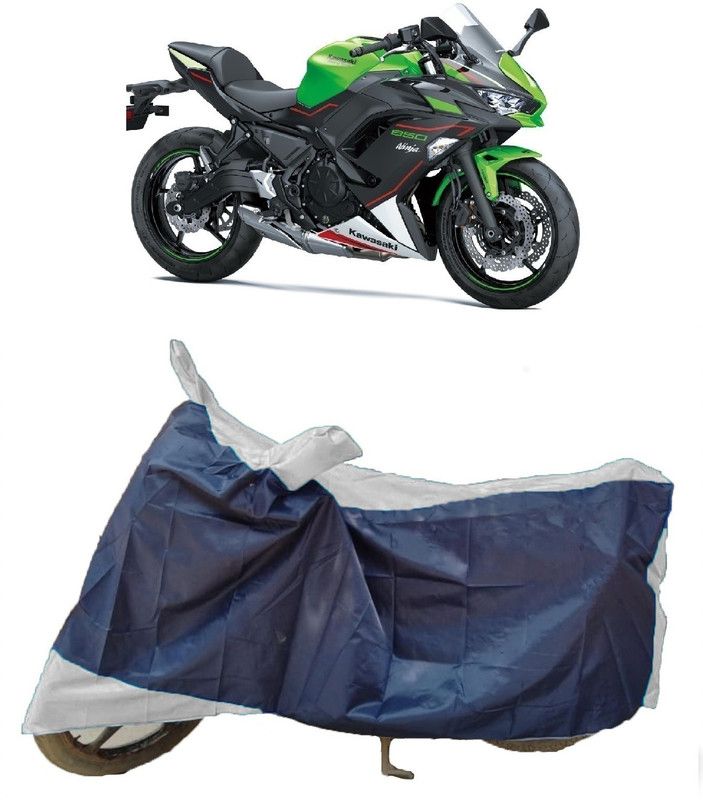AutoFave Two Wheeler Cover for Kawasaki  (Ninja 650, Multicolor)