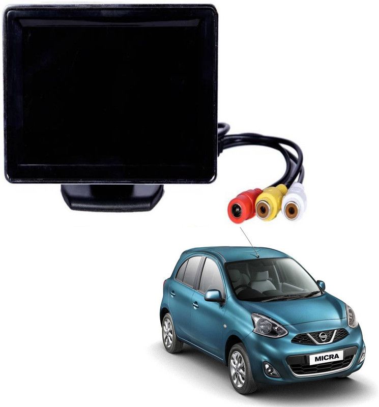 RWT 4.3 Inch Car Dashboard Screen for Nissan Micra Black LED  (10.9 cm)