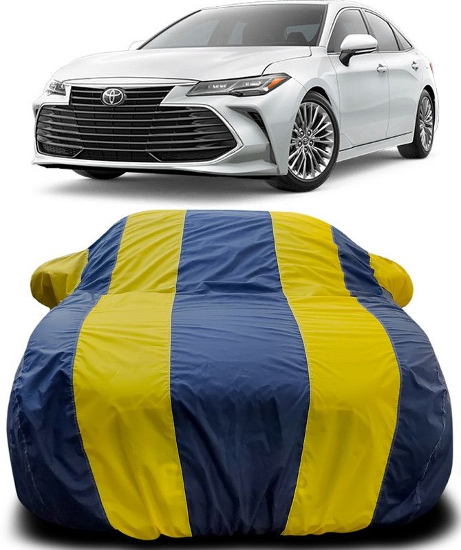THE REAL ARV Car Cover For Toyota Avalon (With Mirror Pockets)  (Blue, Yellow)