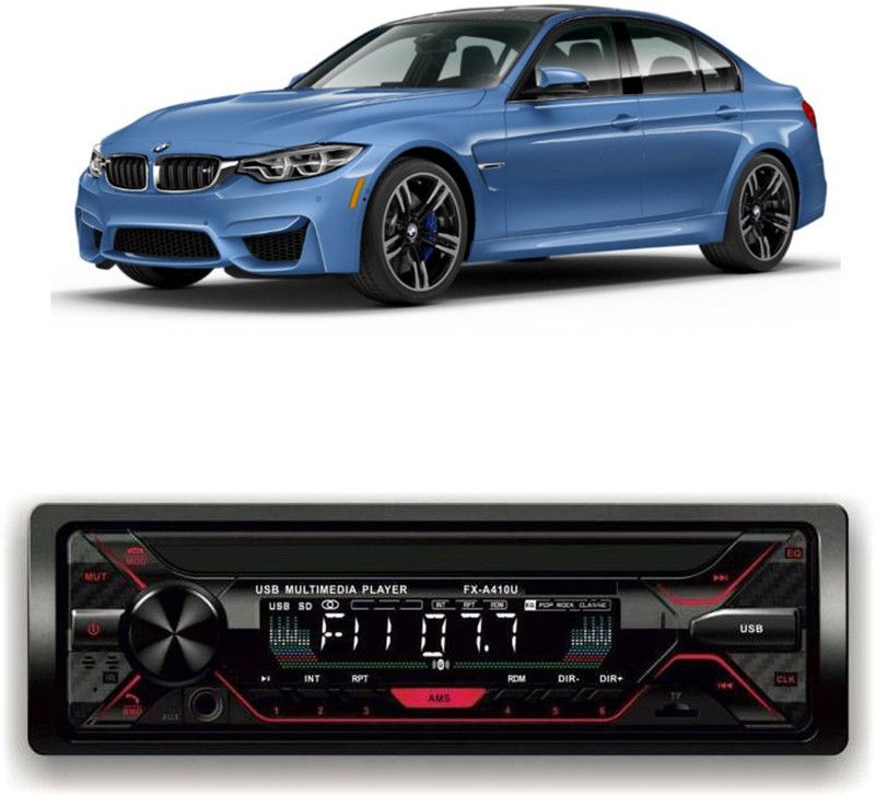 Bluedrum Car Stereo FX- A100U Car Stereo with Bluetooth, USB, SDCard , Aux B-65 Car Stereo  (Single Din)