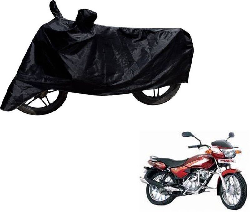 THE REAL ARV Two Wheeler Cover for Mahindra  (Pantero, Black)