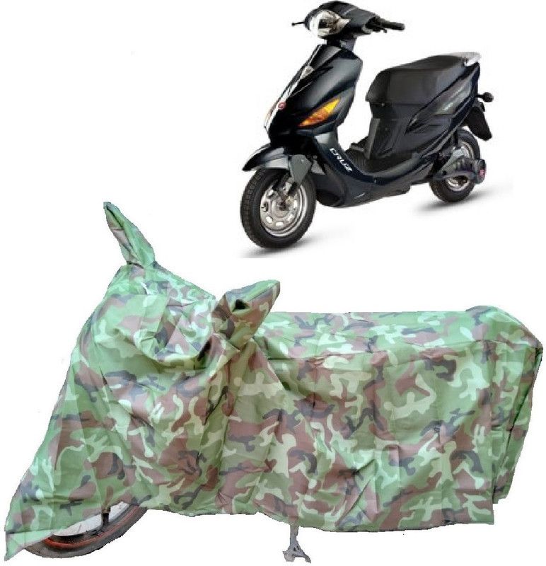 ANTOFY Two Wheeler Cover for Electric Cruz  (Yo Style, Multicolor)