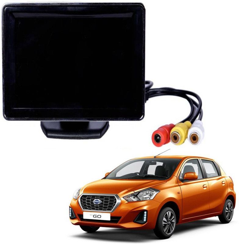 RWT 4.3 Inch Car Dashboard Screen for Nissan Datsun go Black LED  (10.9 cm)