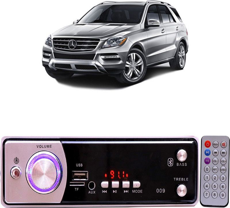 YUNEIK Silver009 BLUETOOTH/USB/SD/AUX/FM/MP3 Car Stereo ( Single Din) Y-405 Car Stereo  (Single Din)