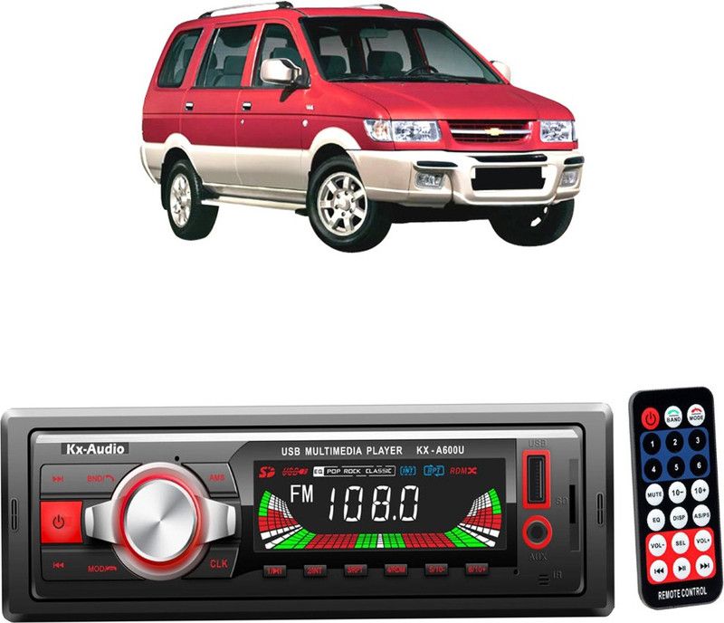 JBRIDERZ KX-A600U BLUETOOTH/USB/SD/AUX/FM/MP3 with Phone Caller Id Receiver JB-1819 Car Stereo  (Single Din)