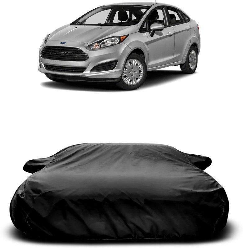 Ascension Car Cover For Ford Fiesta Sport (With Mirror Pockets)  (Black)