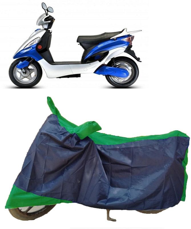 AutoFave Two Wheeler Cover for Hero Electric  (Electric Maxi, Multicolor)