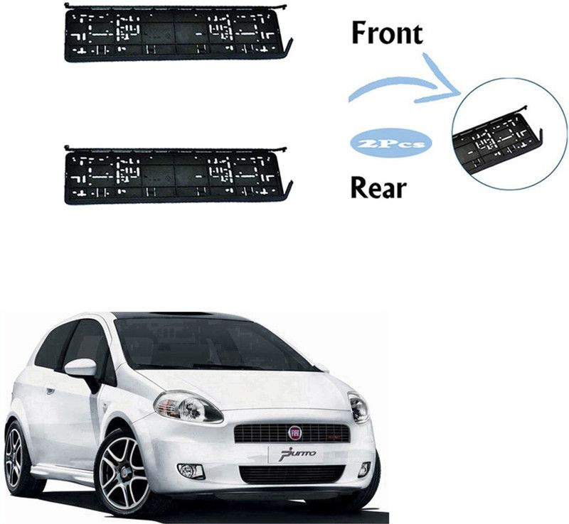 Ushergy Licence Plate-LP326 Car Number Plate  (Plastic 51 cm x 14 cm)
