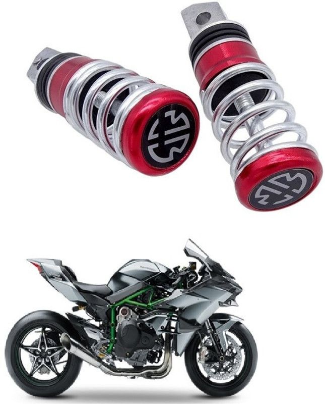 Miwings Red Foot Rest For Kawasaki Ninja H2R Foot Rest  (Red)