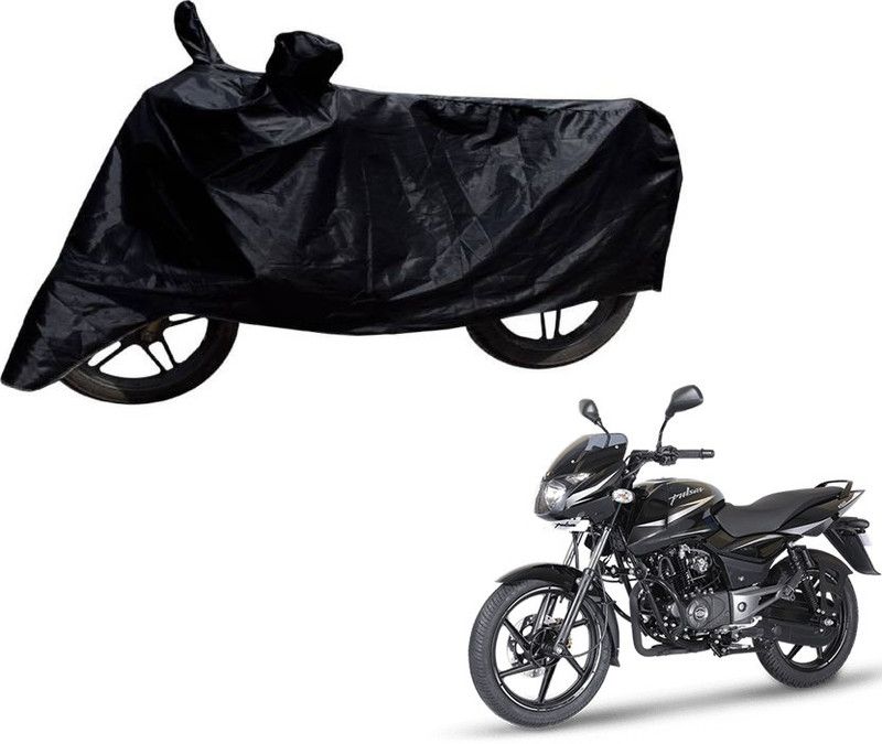 Blossom Trendz Two Wheeler Cover for Bajaj  (Pulsar 150, Black)