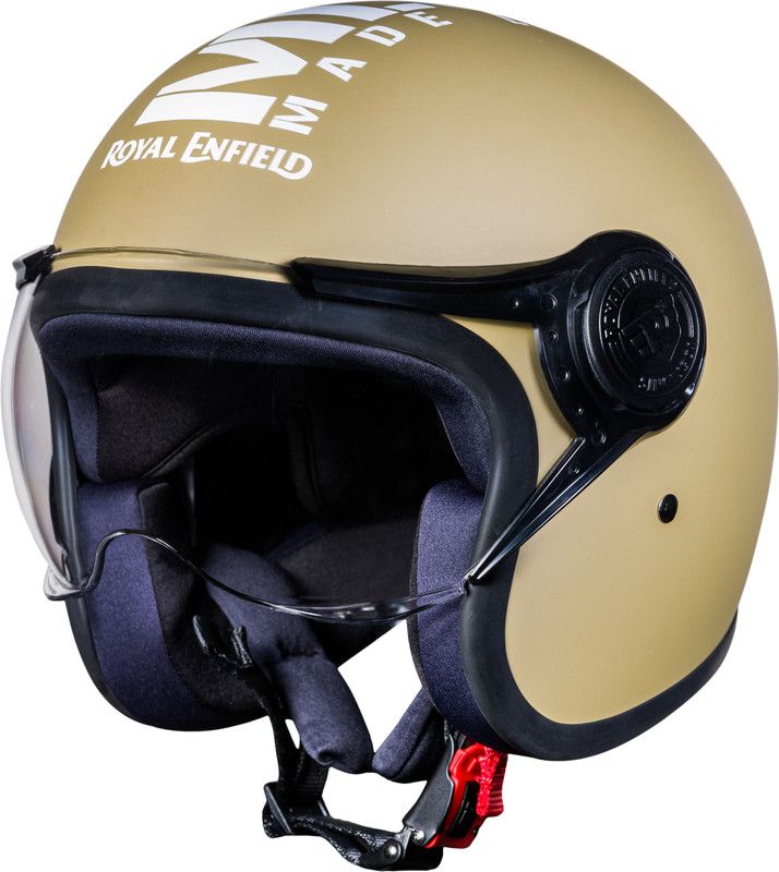 ROYAL ENFIELD Open Face MLG (V) Motorbike Helmet  (Matt Desert Storm)