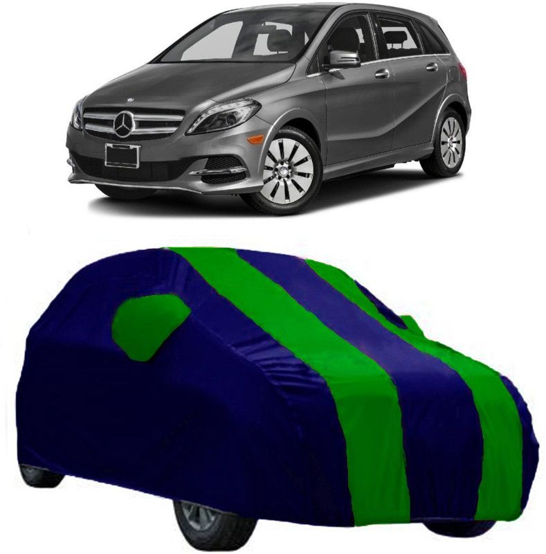 AutoKick Car Cover For Mercedes Benz B Max (With Mirror Pockets)  (Green)