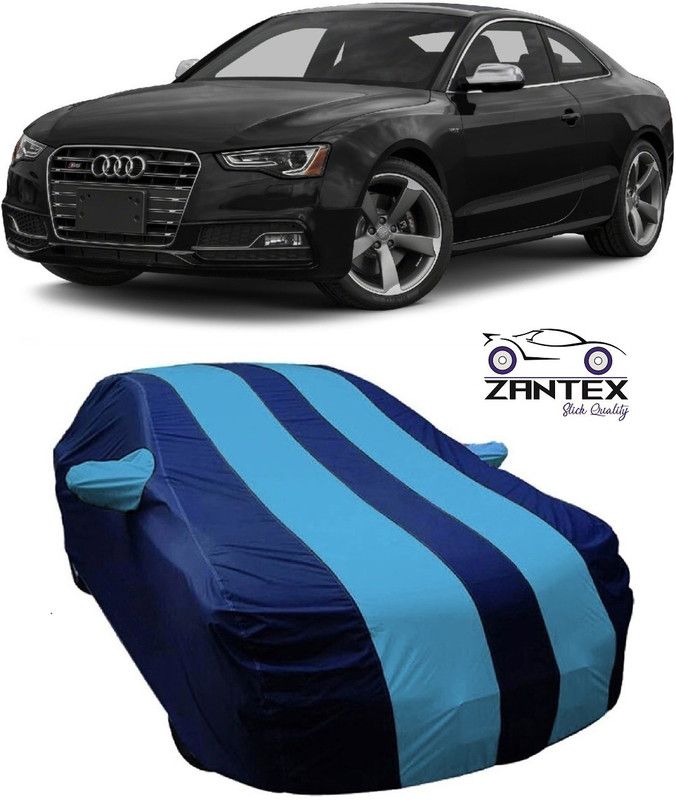 ZANTEX Car Cover For Audi RS5 (With Mirror Pockets)  (Blue)