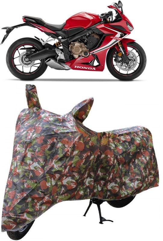 Autoprime Two Wheeler Cover for Honda  (CBR500R, Multicolor)