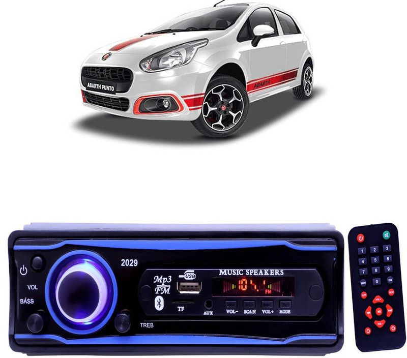 Purpleheart Blue 2029 USB/AUX/SD/BLUETOOTH/FM/MP3 BOOM MASTER STANDARD- P104 Car Stereo  (Single Din)