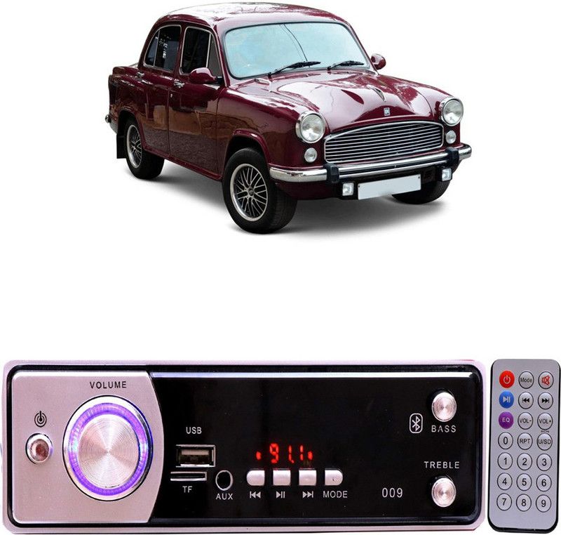 Purpleheart Silver009 BLUETOOTH/USB/SD/AUX/FM/MP3 Car Stereo ( Single Din) P-143 Car Stereo  (Single Din)